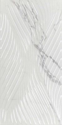 Плитка 11281R Коррер белый глянцевый структура обрезной 30x60x1, Kerama Marazzi (Керама Марацци)