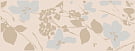 MLD\В67\15084 Вилланелла Цветы беж декор 15*40,Керама Марацци
