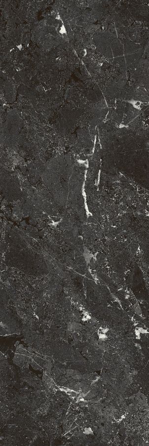 Плитка KM3090B0150R Тубкаль чёрный глянцевый обрезной 30x89,5x0,9, Kerama Marazzi (Керама Марацци)