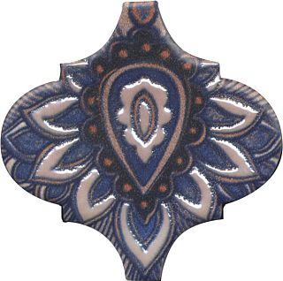 Панно KMP3STA011M6X Арабески Марокко 2 (из 6 частей 6,5x6,5) 10x25x6,9, Kerama Marazzi (Керама Марацци)