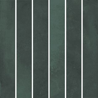 Декор KMD2MSM005BN Фес мозаичный зелёный тёмный глянцевый 15x15x0,77, Kerama Marazzi (Керама Марацци)