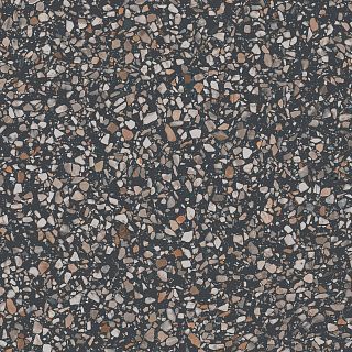 Керамогранит KM6060G0021R Бричиола чёрный матовый обрезной 60x60x0,9, Kerama Marazzi (Керама Марацци)
