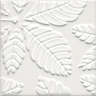 Декор KMD2SFB001BN Агдаль 1 белый матовый структура 15x15x0,9, Kerama Marazzi (Керама Марацци)