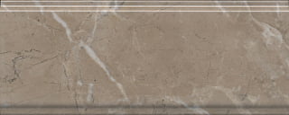BDA027R Серенада бежевый тёмный глянцевый обрезной бордюр 30*12, Kerama Marazzi