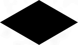 Декор KMD2SRB005BN Риад чёрный глянцевый 13,5x7,8x0,9, Kerama Marazzi (Керама Марацци)