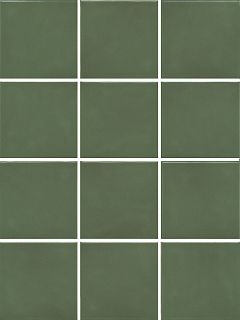 Керамогранит KM1010G0050N Бахия зелёный глянцевый 29,8х39,8 из 12 частей 9,8x9,8x0,7, Kerama Marazzi (Керама Марацци)