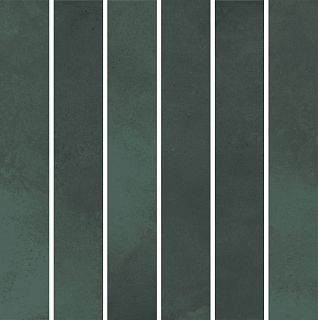 Декор KMD2MSM005BN Фес мозаичный зелёный тёмный глянцевый 15x15x0,77, Kerama Marazzi (Керама Марацци)