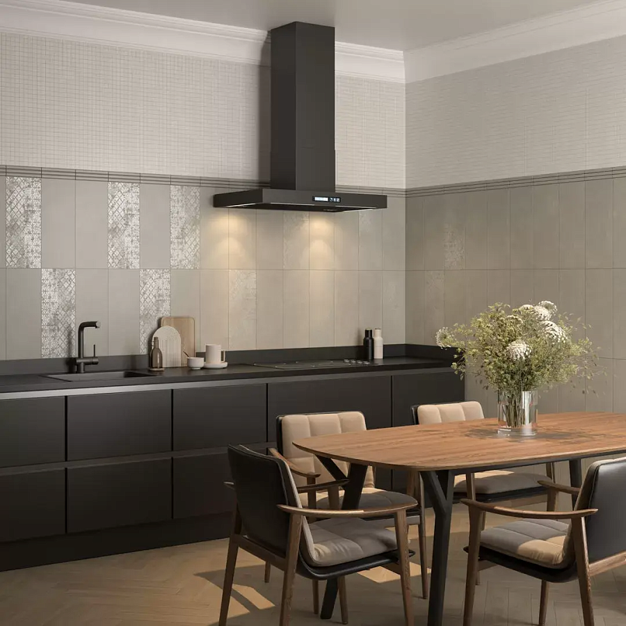 Декор MM7242 Каннареджо мозаичный синий светлый матовый 20x50x0,8, Kerama Marazzi (Керама Марацци)