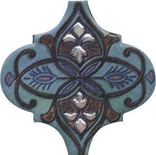 Панно KMP3STA010M6X Арабески Марокко 1 (из 6 частей 6,5x6,5) 10x25x6,9, Kerama Marazzi (Керама Марацци)