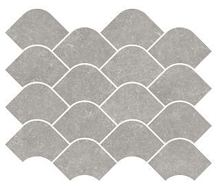 Декор KMD2HID002BR Касабланка наборный серый матовый обрезной 30x25x0,9, Kerama Marazzi (Керама Марацци)