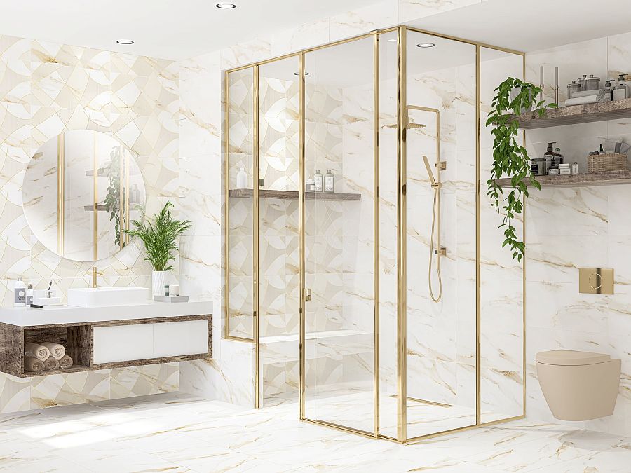 Коллекция плитки Calacatta Royal (Калакатта Роял) 31,5х63, Azori (Азори)