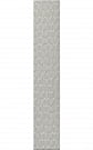 LSB002 Левада серый светлый глянцевый бордюр 40*7, Керама Марацци