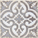 STG\A408\1266 Амальфи орнамент коричневый декор 9,9*9,9, Керама Марацци