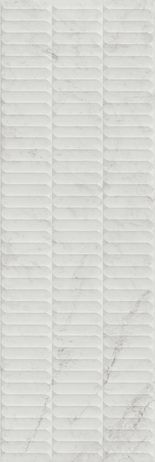 Плитка KM3090B0160R Тубкаль белый глянцевый структура обрезной 30x89,5x1,05, Kerama Marazzi (Керама Марацци)