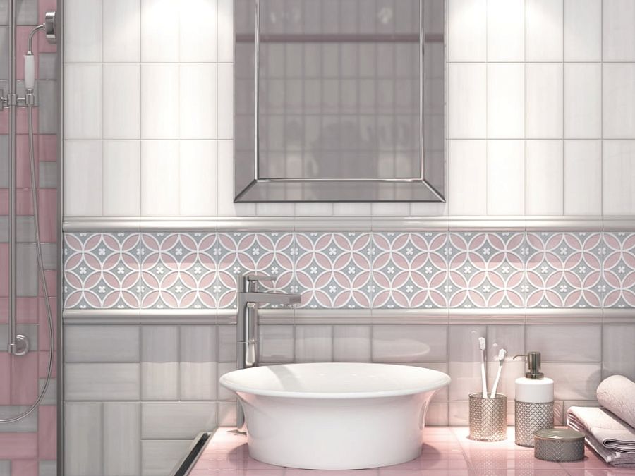 Бордюр BLD020 Багет Мурано серый глянцевый 15x3x1,6, Kerama Marazzi (Керама Марацци)