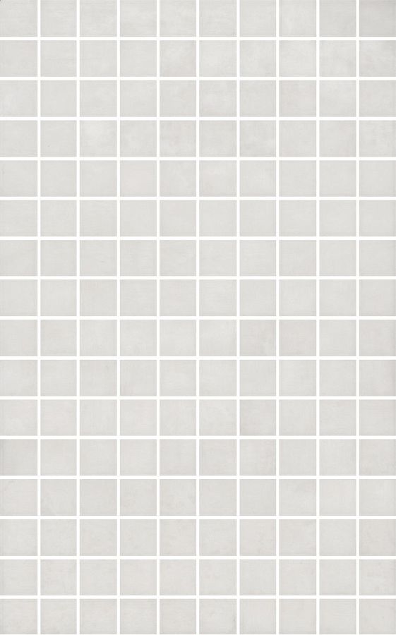Декор MM6415 Левада мозаичный серый светлый глянцевый 25x40x0,8, Kerama Marazzi (Керама Марацци)
